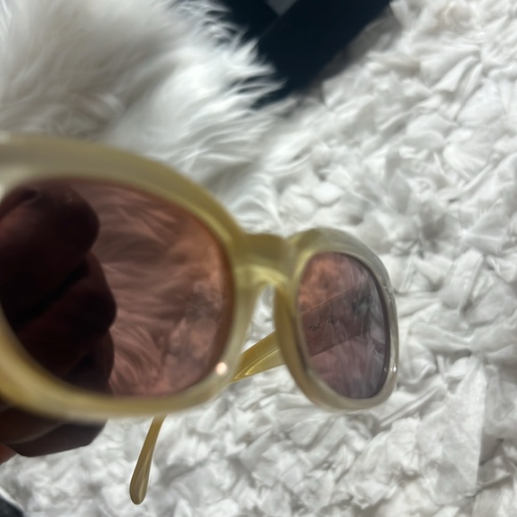 Vintage liz claiborne Women’s Square Plastic Sunglasses Made In Italy
